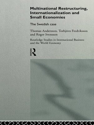 cover image of Multinational Restructuring, Internationalization and Small Economies